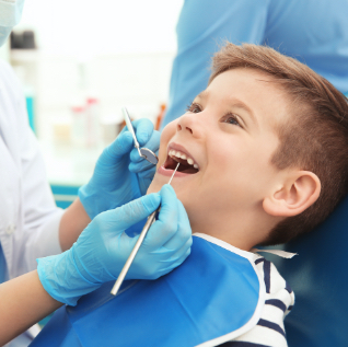 Checking Childs' Teeth Checking Childs' Teeth